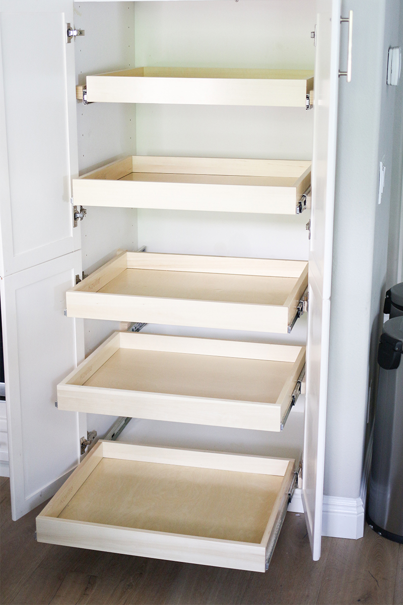 Modern Pantry Organization Hacks - Cleaned out pantry